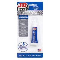 JB WELD PERMA-LOCK MEDIUM STRENGTH THREADLOCKER 6ML