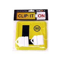 CLIP IT ON L PLATES 2PC