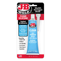 JB WELD CLEAR RTV SILICONE SEALANT 85G