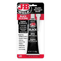 JB WELD BLACK RTV SILICONE SEALANT 85G