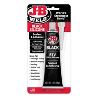 JB Weld Black RTV Silicone Sealant 85g