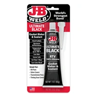 JB Weld Ultimate Black RTV Silicone Sealant 85g