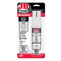 JB WELD MINUTE WELD EPOXY GLUE 25ML SYRINGE 