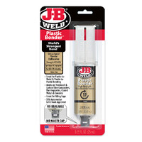 JB WELD PLASTIC BONDER EPOXY GLUE 25ML SYRINGE