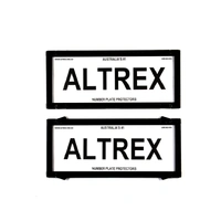 Altrex 5-Figure Number Plate Cover Set (No Lines)