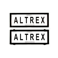 ALTREX 6 FIGURE NUMBER PLATE COVER SET