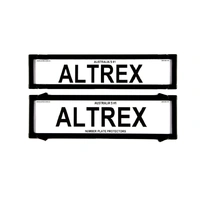 Altrex 6-Figure Premium Number Plate Cover Set (NSW/SA)