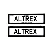 ALTREX 6 FIGURE PREMIUM NUMBER PLATE COVER SET 