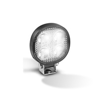 LED AUTOLAMPS 12W ROUND FLOOD / REVERSE LAMP 12/24V