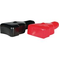 OEX BATTERY TERMINAL INSULATOR PAIR (RED/BLACK)