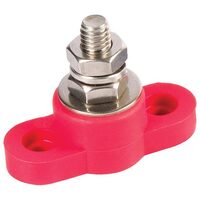 OEX POSITIVE SINGLE STUD TERMINAL RED