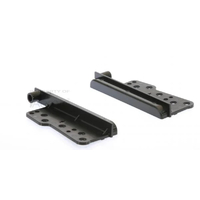 AERPRO DOUBLE DIN SIDE FACIA BRACKET MATTE BLACK