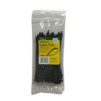 TRIDON CABLE TIE BLACK 150 X 4MM  100PC