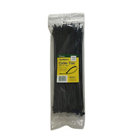 TRIDON CABLE TIE BLACK 300 X 5MM 100PC