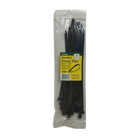 TRIDON CABLE TIE BLACK 300 X 8MM 25PC