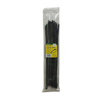 TRIDON CABLE TIE BLACK 400 X 8MM 25PC