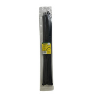 TRIDON CABLE TIE BLACK 550 X 9MM 25PC