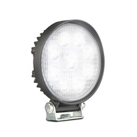 LED AUTOLAMPS 27W HIGH POWERED ROUND FLOOD LAMP 9-32V