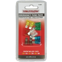 VOLTFLOW STANDARD BLADE  FUSE KIT 6PC