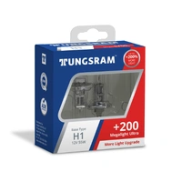 Tungsram H1 +200 Megalight Ultra Halogen Globe 12v 55W