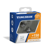 TUNGSRAM H7 +150 MEGALIGHT ULTRA GLOBE 12V/55W 