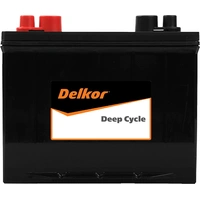 Delkor HDC24/MF50 Flooded Deep Cycle Calcium Battery 82Ah