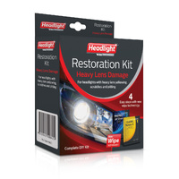 HEADLIGHT RESTORATION KIT HEAVY DAMAGE