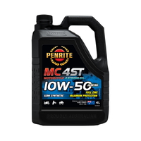 PENRITE MC-4 10W50 S/SYN 4-STROKE ENGINE OIL 5L