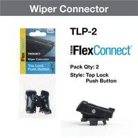 TRIDON FLEXCONNECT TOP LOCK PUSH BUTTON WIPER ADAPTER 2PC
